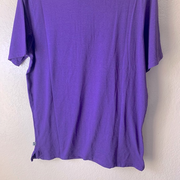 Cut Throat Golf Purple Animal Print Bamboo Golf Polo Shirt Size M NWT - Picture 7 of 11